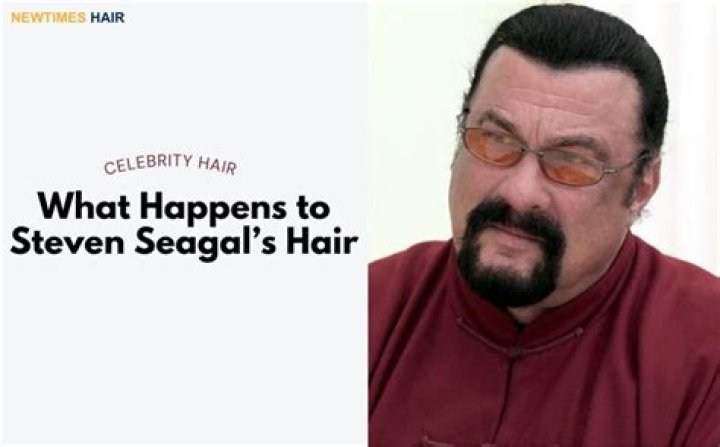 Unraveling The Charm Of Steven Seagal's Long Hair