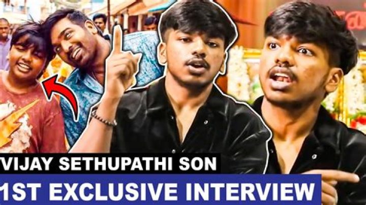 Vijay Sethupathi's Son's Age In 2024: A Glimpse Into The Future